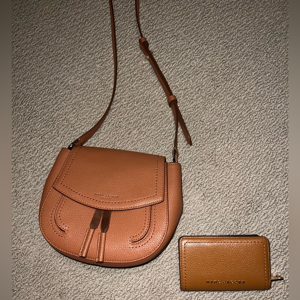 Marc Jacobs Leather Saddle Bag